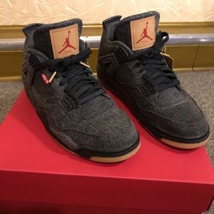 Jordan Retro 4 Levi Collab